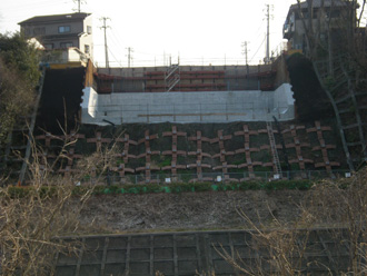 高瀬橋（仮称）下部工事その3①